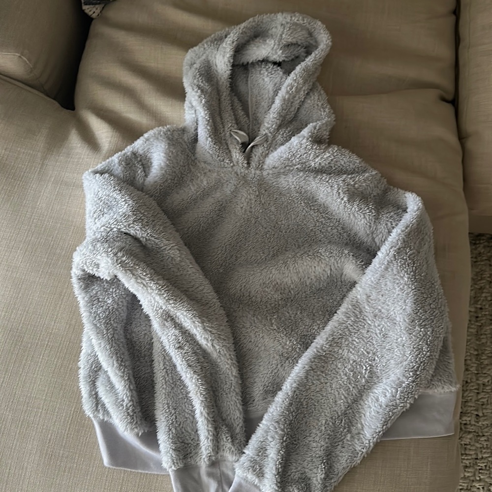 Cozy gray sweatshirt